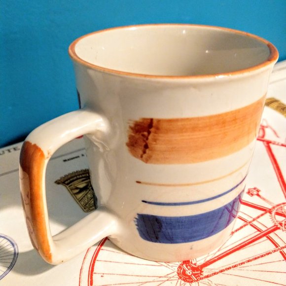 Pre-loved Vintage Chi Kiang Stoneware Retro Coffee/Tea Mug - Picture 1 of 6